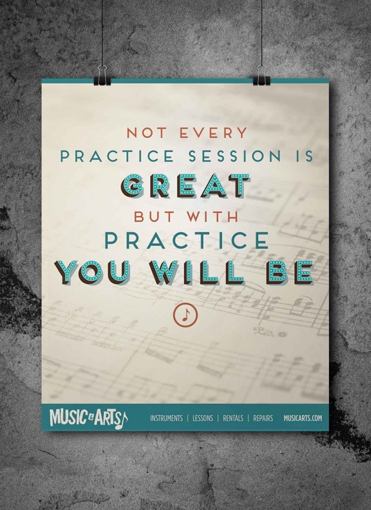 Music & Arts Inspirational Posters